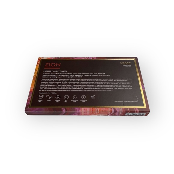new Hipdot ☺︎︎ Zion Eye Palette ☺︎︎ Dramatic Reds Orange Purples ☺︎︎ Metallics ︎ - Picture 10 of 16
